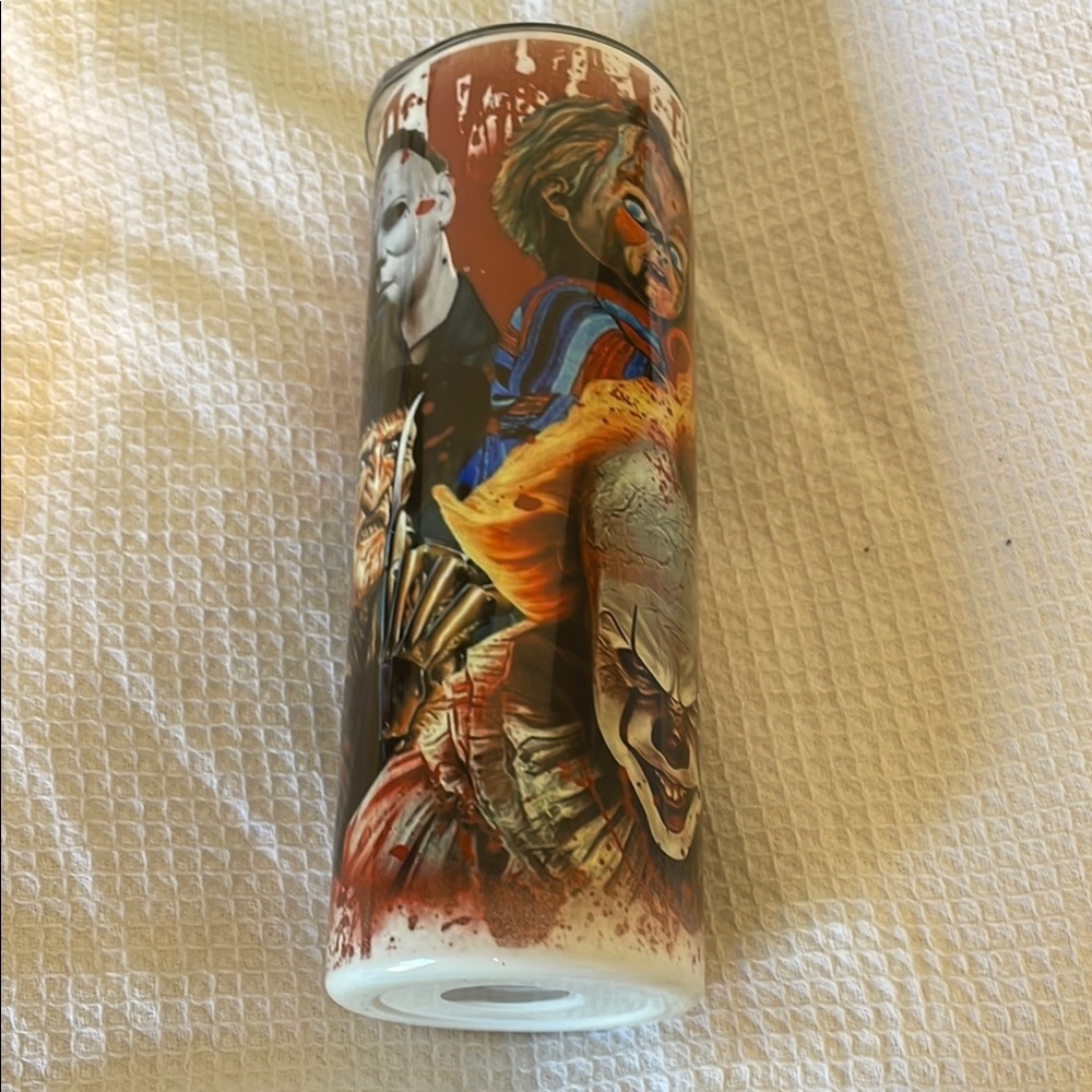 Horror Character Themed tumbler - Multicolor 20 oz